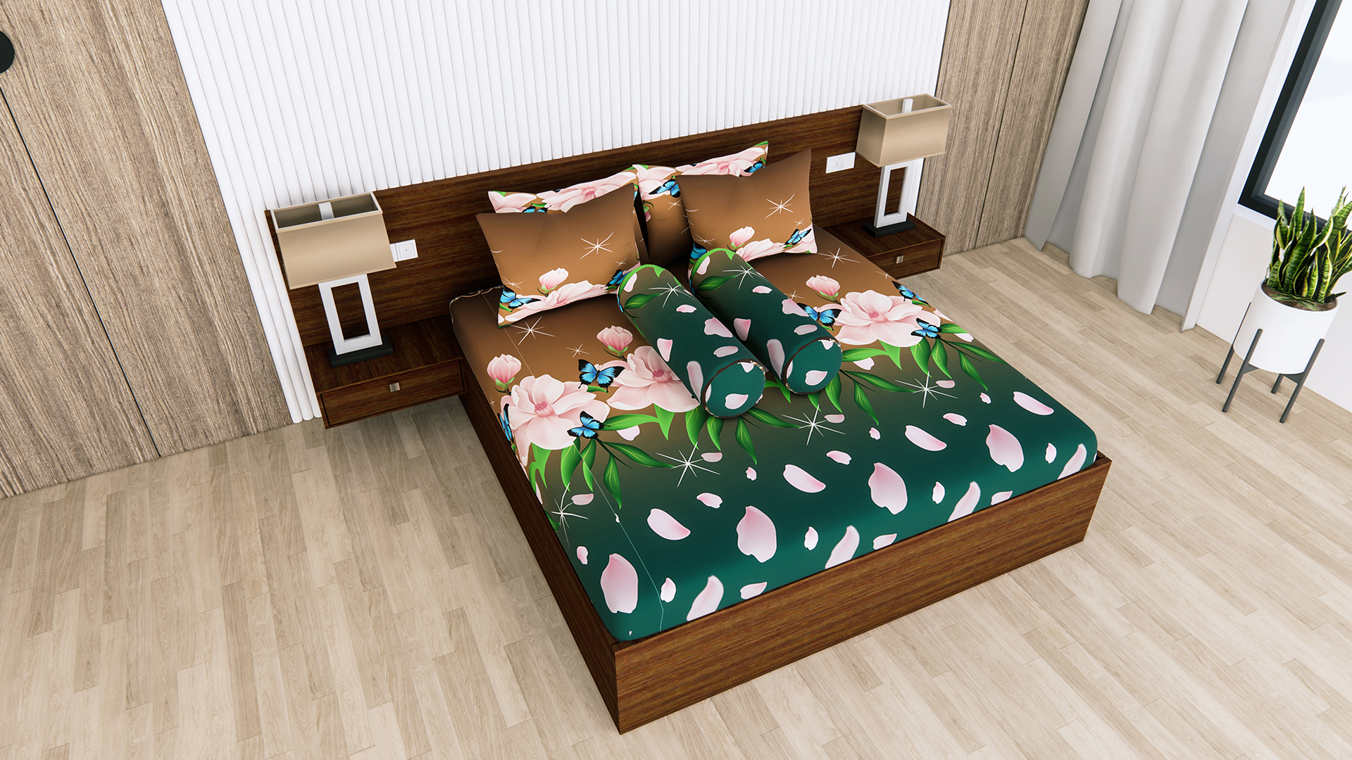 sprei 4 bantal (2)